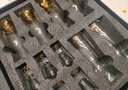 啟爾（Cheer）金山高檔白酒杯分酒器100ml酒具小酒杯玻璃杯酒壺6壺6杯禮盒套裝 曬單實(shí)拍圖
