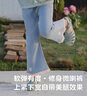 瑪米瑪卡 MOMOCO兒童九分牛仔褲女童夏季薄款褲子小兔牛仔九分褲 藍色  120  曬單實拍圖