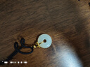 周六福（ZLF）七夕禮物  金鑲玉吊墜女款古法黃金和田玉平安扣玉石項(xiàng)鏈 現(xiàn)貨 曬單實(shí)拍圖