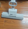 大衛(wèi)膠棉拖把33cm海綿頭桿長(zhǎng)132cm2頭M11 PVA膠棉滾輪式雙排擠水 曬單實(shí)拍圖