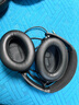 墨頓 適用Bose QC35耳罩博士QC45/25/15原配頭戴耳機套QuietComfort35ll二代降噪包耳式海綿套替換配件 QC35一二代黑色蛋白皮一對【黑色墊棉】 曬單實(shí)拍圖