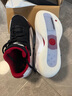 耐克（NIKE）男子復古跑鞋輕盈透氣抓地力健身籃球鞋 HF0819-102 44 曬單實(shí)拍圖