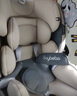 貝倍適（BAYBETSS）兒童安全座椅汽車用0-4-12歲寶寶360度旋轉(zhuǎn)嬰兒車載坐椅ISOFIX 米灰色【遮陽棚+上拉帶+側(cè)保護(hù)】 曬單實(shí)拍圖