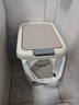 五月花腳踏垃圾桶10L腳踩手按雙開(kāi)蓋衛(wèi)生間客廳廚房帶蓋垃圾桶家用大號(hào) 曬單實(shí)拍圖