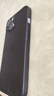 奶小鴨 適用蘋果13手機殼 iphone13保護套鏡頭全包超薄透明磨砂防摔軟殼男女款 深空黑 曬單實拍圖