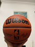 Wilson威爾勝全新NBA官方比賽用球復刻版AUTHENTIC室內外成人7號籃球 曬單實(shí)拍圖