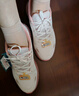 斯凱奇（Skechers）搖搖鞋女2025秋新品運動鞋閃穿網(wǎng)面緩震高回彈跑步鞋129369 曬單實拍圖