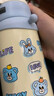 樂(lè )扣樂(lè )扣兒童保溫杯上學(xué)吸管水杯6-12歲喝水杯子幼兒園寶寶不銹鋼水壺 曬單實(shí)拍圖