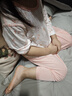 迷你木木屋兒童睡衣春夏男童女童薄家居服套裝寶寶夏天薄款服裝 萌萌兔 100 曬單實(shí)拍圖