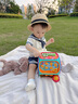 奔尼（BEN NI）兒童玩具1-3歲多面體嬰兒游戲桌早教玩具忙碌板男孩女孩生日禮物 加大號藍牙版八面鼓【禮盒】 男孩女孩新生兒見(jiàn)面禮實(shí)用高檔 曬單實(shí)拍圖