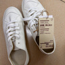 MUJI男女通用不易疲勞不易沾水運動(dòng)鞋無(wú)性別男款女款小白鞋帆布鞋鞋子 米白色 34 /220mm（尺碼偏大拍小一碼） 曬單實(shí)拍圖