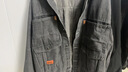 軒萊雅（XUANLAIYA）港風(fēng)復古潮牛仔外套男潮ins韓版潮流秋冬寬松大碼工裝牛仔夾克男 灰色 XL 曬單實(shí)拍圖