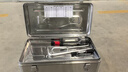 德力西電氣（DELIXI ELECTRIC）不銹鋼工具箱收納箱車(chē)載家用收納盒加厚五金鐵皮箱手提 大號 曬單實(shí)拍圖