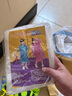 七海秋兒童一次性雨衣雨披男女童加厚EVA旅行學(xué)生上學(xué)書包防雨白色1件 曬單實拍圖