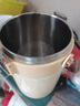 樂(lè )扣樂(lè )扣（locknlock）帶湯裝湯容器外帶專(zhuān)用的大容量湯壺粥桶提桶湯桶罐保溫桶飯盒密封 2.4l米黃色 裝湯防漏大容量湯桶 曬單實(shí)拍圖