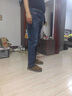 JASONWOOD高端品牌牛仔褲春秋款男商務(wù)休閑小腳褲韓版中年秋裝男裝褲子男 高檔藍黑色秋季款【現(xiàn)貨速達】 XXS 32 曬單實拍圖