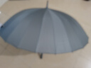 天瑋傘業(yè)24骨長柄傘超大號(hào)雨傘晴雨兩用抗風(fēng)自動(dòng)便攜舒適加長手柄灰色 曬單實(shí)拍圖