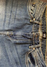 Lee433修身高腰窄腳中藍色女牛仔褲潮流 曬單實(shí)拍圖