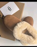 UGG【雙11搶先購】秋季新款女士厚底懶人毛毛鞋 1166733CHE|栗色38 曬單實(shí)拍圖