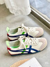 Onitsuka Tiger鬼塚虎MEXICO 66?復(fù)古舒適夏季男女休閑運(yùn)動(dòng)鞋 米白色/藍(lán)色 36 曬單實(shí)拍圖