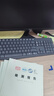 羅技（Logitech）MK235 鍵鼠套裝 無(wú)線鍵鼠套裝 辦公鍵鼠套裝  防潑濺防指紋 全尺寸 帶無(wú)線2.4G接收器 黑 曬單實(shí)拍圖
