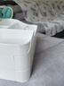 希維思 SIVASS化妝品收納盒桌面梳妝臺(tái)護(hù)膚品置物架口紅整理箱桌上抽屜式小盒子 白色 特大號(hào) 曬單實(shí)拍圖