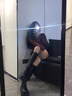 回力四季彈力長筒瘦瘦靴子女款增高厚底長靴女2025新款秋季高筒騎士靴 黑色（升級(jí)專柜品質(zhì)） 37 曬單實(shí)拍圖
