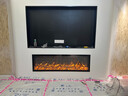 定制法式嵌入式電子暖氣壁爐仿真火溫暖客廳電取暖器爐火焰燈壁掛爐室內(nèi)家用 裝飾【長(zhǎng)700高400厚170】AI聲控丨新設(shè)計(jì) 曬單實(shí)拍圖