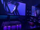 LIANLI包豪斯O11 Vision Compact 海景房機箱全景無(wú)立柱MATX游戲臺式電腦臺式機主機箱 三面玻璃360水冷 包豪斯黑色機箱+圖靈智顯9.2機箱副屏 O11 Vision comp 曬單實(shí)拍圖