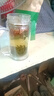高硼硅雙層加厚茶水分離辦公杯大容量泡茶杯把手雙層加厚茶杯硬厚 顯溫蓋辦公杯 400ml 1只 曬單實拍圖