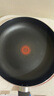 炊大皇平底鍋不粘鍋 牛排煎蛋烙餅煎鍋帶蓋28cm 電磁爐通用中國(guó)紅ZH28JG 曬單實(shí)拍圖