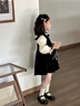 G.DUCKKIDS小黃鴨女童連衣裙秋裝2025新款兒童套裝裙子洋氣小女孩寶寶公主裙 圖片色 110 建議4~5歲【100-110cm】cm 曬單實拍圖