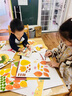 桑咻兒童玩具創(chuàng)意樹葉畫手工diy制作材料包幼兒園自己做粘貼立體貼畫 2冊【動物+童話故事篇】膠棒2個 曬單實拍圖
