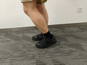 安踏輕松男板鞋秋季新款男鞋潮流學(xué)生百搭厚底低幫輕便運(yùn)動(dòng)休閑鞋子男 【輕松系列-全新配色】基礎(chǔ)黑 42 曬單實(shí)拍圖