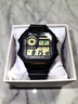 卡西歐（CASIO）手表小方塊 休閑鋼帶防水小銀表AE1200學(xué)生男士手表電子表日韓表 AE-1200WH-1BVDF 曬單實拍圖