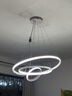 惠普餐廳燈全光譜護(hù)眼led吊燈簡約現(xiàn)代流行吧臺(tái)餐桌燈中山燈具包安裝 曬單實(shí)拍圖