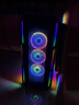 美商海盜船 (USCORSAIR) iCUE 5000T RGB 黑色 鋼化玻璃 中塔智能機箱 超大空間（3面360水冷/支持4090） 曬單實(shí)拍圖