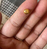 領(lǐng)豐金黃金豆豆AU9999足金實(shí)心真金豆子收藏節(jié)日禮物送女友節(jié)日小金豆 金福袋1g帶國檢證簽 曬單實(shí)拍圖