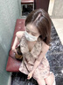 她芙（tafu）品牌女裝無袖連衣裙女2025夏季新款法式名媛氣質(zhì)收腰顯瘦v領裙子 圖片色 M 曬單實拍圖