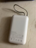 小米（MI）【3C認(rèn)證】小米充電寶移動電源 10000  自帶線雙向快充口袋版  淺咖色 可上飛機(jī)/火車 曬單實拍圖