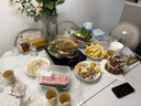 炊大皇煎鍋平底鍋 麥飯石色不粘鍋多功能易潔少油煙煎鍋28cm 電磁爐通用 曬單實拍圖
