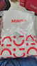 名創(chuàng  )優(yōu)品（MINISO）抗菌t恤男2025新款正肩寬松百搭夏季設計感倒三角短袖 白 L 曬單實(shí)拍圖