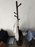 全品屋衣架落地衣帽架實(shí)木衣服晾衣架掛衣架掛包入戶客廳臥室置物架胡桃 曬單實(shí)拍圖