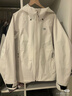 KOLON SPORT/可隆防水沖鋒衣 男子戶外徒步登山2L防風(fēng)戶外連帽透濕夾克外套 LHJK5MNT01-BK 黑色 XL 180/100A 曬單實(shí)拍圖