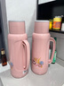 憐伊塵2L/5磅家用熱水瓶塑料外殼保暖水壺皮小暖瓶茶瓶開水瓶玻璃內(nèi)膽 咖啡款外殼2.0L不含內(nèi)膽_請(qǐng)備注 曬單實(shí)拍圖