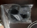 三只青蛙 適用于HiVi惠威AW-65耳機套AW-63耳罩aw65頭戴耳機海綿套皮耳套耳墊替換配件 黑色光皮耳套一對 曬單實拍圖