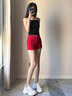 LANLOS鏤空透氣老爹鞋夏季百搭休閑鞋女小個(gè)子增高女鞋運(yùn)動(dòng)鞋 米色 35 (225mm) 曬單實(shí)拍圖