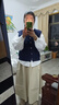 圣保美小香風(fēng)連衣裙春秋季女裝2025新款小個(gè)子穿搭配馬甲半身長裙子套裝 三件套【馬甲+襯衫+半身裙】 2XL 碼 曬單實(shí)拍圖