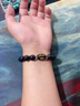 普陀山2026馬年黑曜石三合六合手串十二生肖手鏈屬蛇豬虎猴鼠佛珠 【生肖?！考骖櫳唠u為三合 【師傅指導急需佩戴】10mm珠徑 曬單實(shí)拍圖