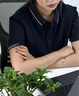 匠企印企業(yè)工作服夏季polo工衣定制刺繡t恤衫文化衫訂做短袖服裝定做衣 玄黑色 XL 曬單實拍圖